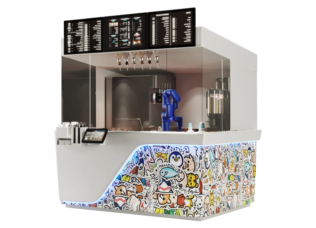 CafeXbot for Passive income opportunities - Robotics Manufacturer