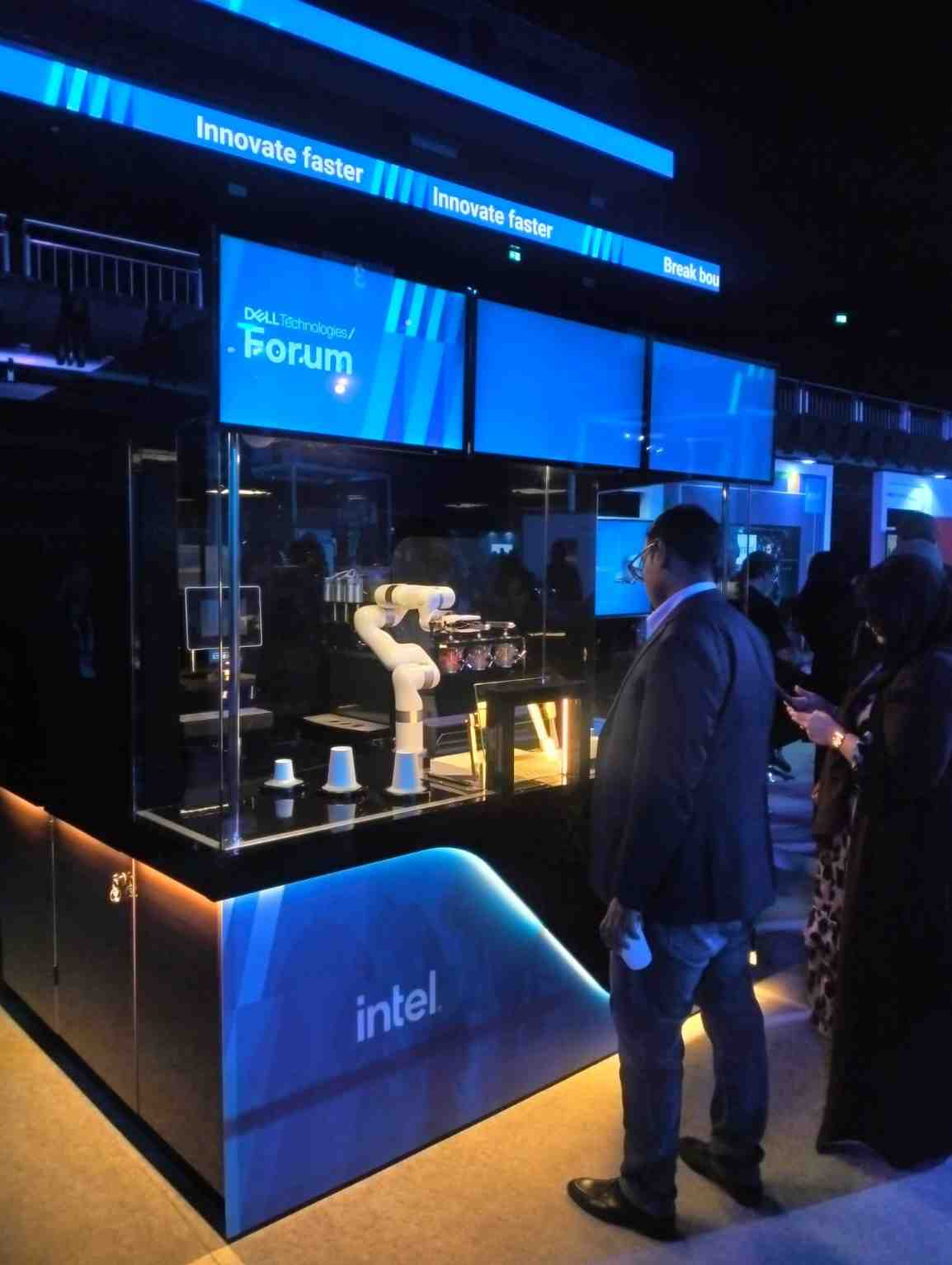 Dell Technologies Forum-Barista Robot 2